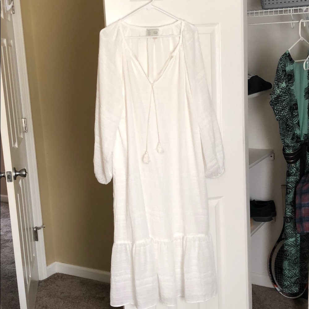 Anthropologie Gauze Midi Dress